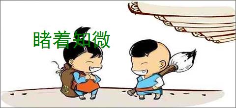 睹着知微