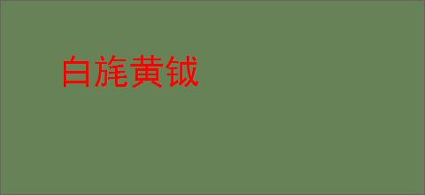 白旄黄钺