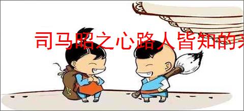 司马昭之心路人皆知的来历