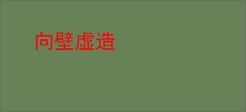 向壁虚造