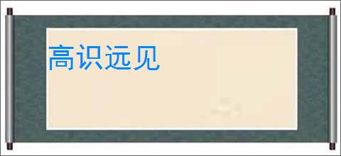 高识远见