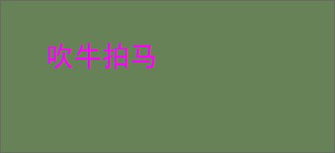吹牛拍马